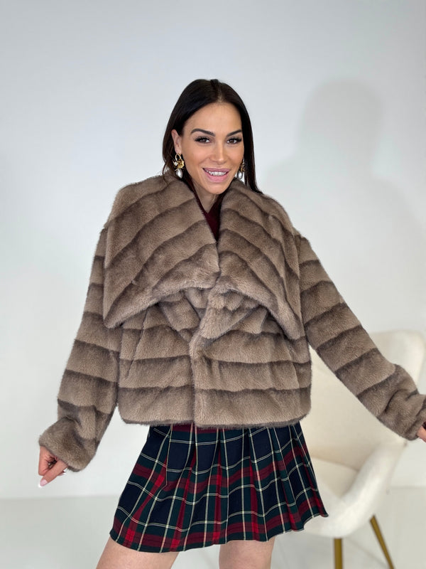 Ecovisone taupe FEDERICA BI
