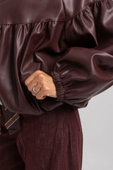 Giacca bordeaux FEDERICA BI