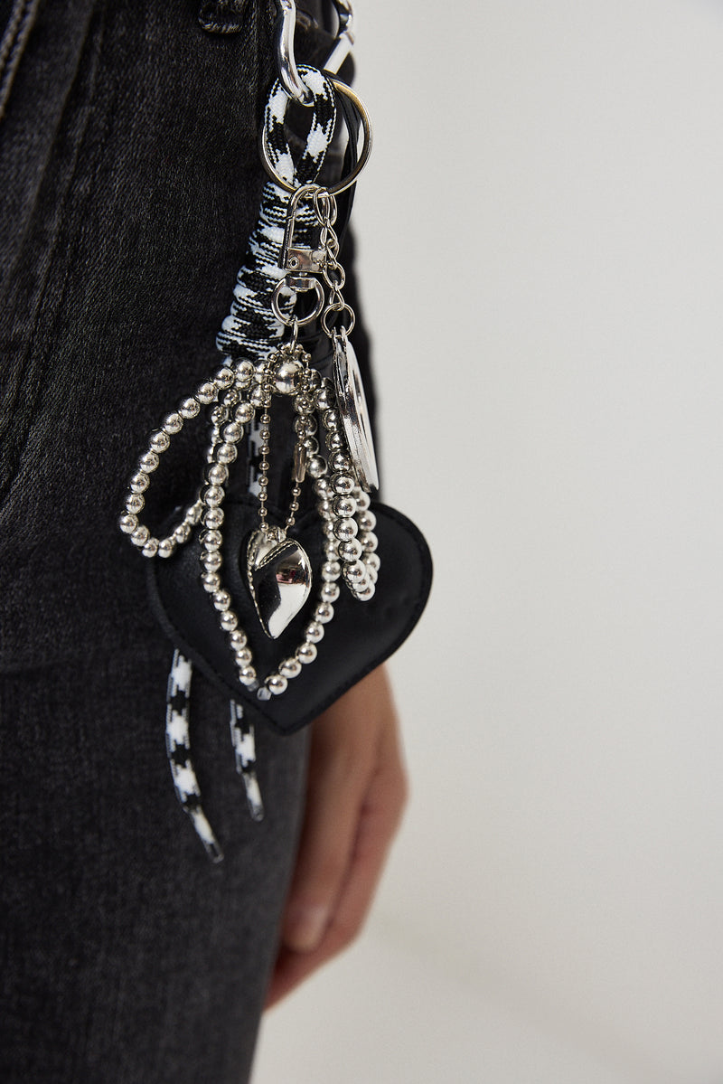 Denim nero charms cuore 🖤 FEDERICA BI