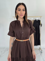 Abito in cotone FEDERICA BI (vari colori)