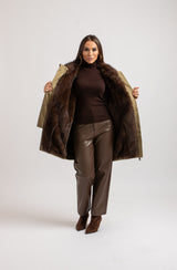 Parka FEDERICA BI interno ecofur