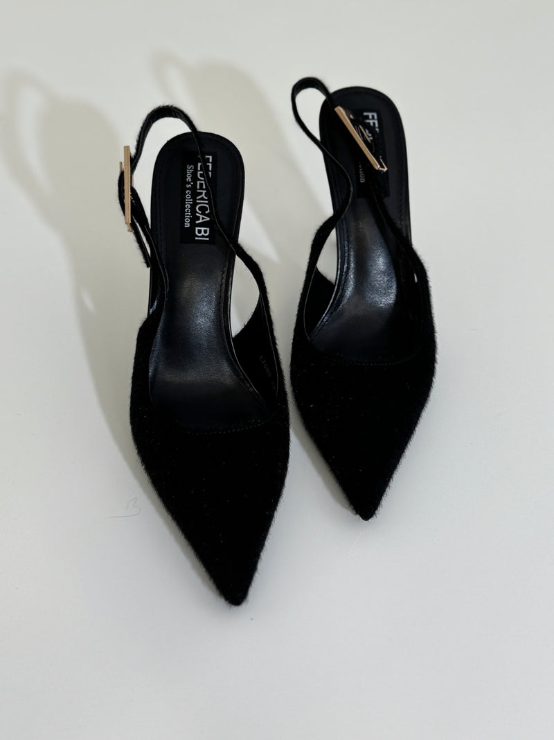 Sling back in ecocavallino FEDERICA BI ( vari colori )