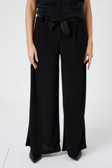 Pantalone nero lurex FEDERICA BI