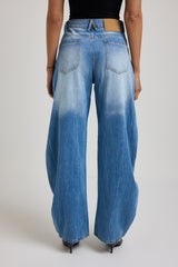 Denim azzurro balloon FEDERICA BI