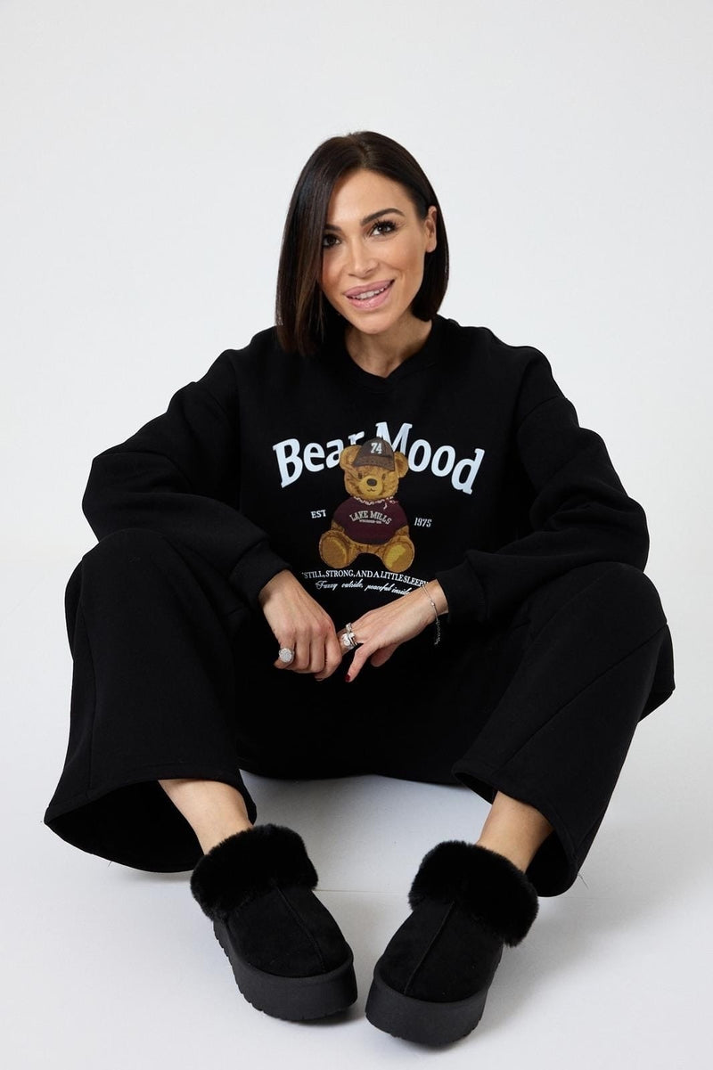 Tuta felpata FEDERICA BI ( due colori )