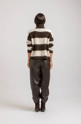 Cardigan riga moro FEDERICA BI