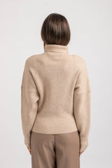 Maglia beige AURORA BY FEDERICA BI
