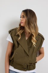 Gilet in cotone FEDERICA BI