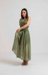 Abito verde EMMA BY FEDERICA BI