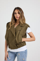 Gilet in cotone FEDERICA BI