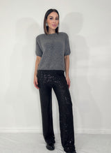 Pantalone in paillettes FEDERICA BI