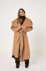 Cappotto in lana e cachemire FEDERICA BI