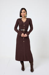 Abito con cintura FEDERICA BI ( vari colori )