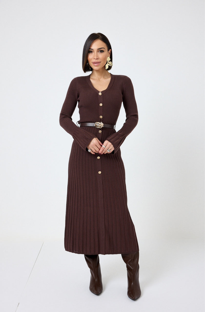 Abito con cintura FEDERICA BI ( vari colori )