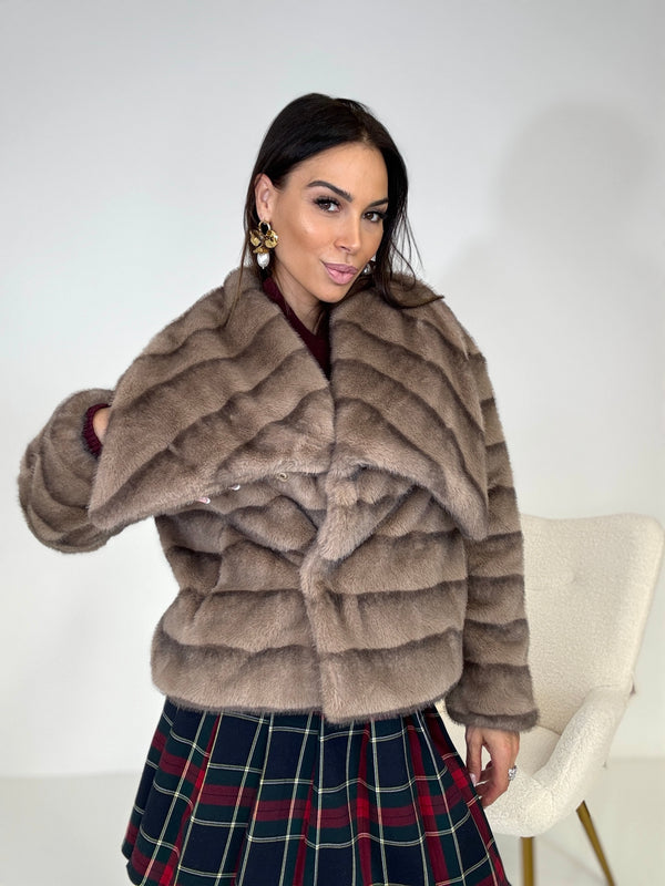 Ecovisone taupe FEDERICA BI