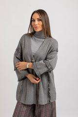 Cardigan frange FEDERICA BI