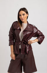 Giacca bordeaux FEDERICA BI