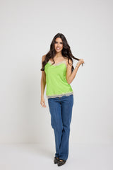 Top in raso FEDERICA BI