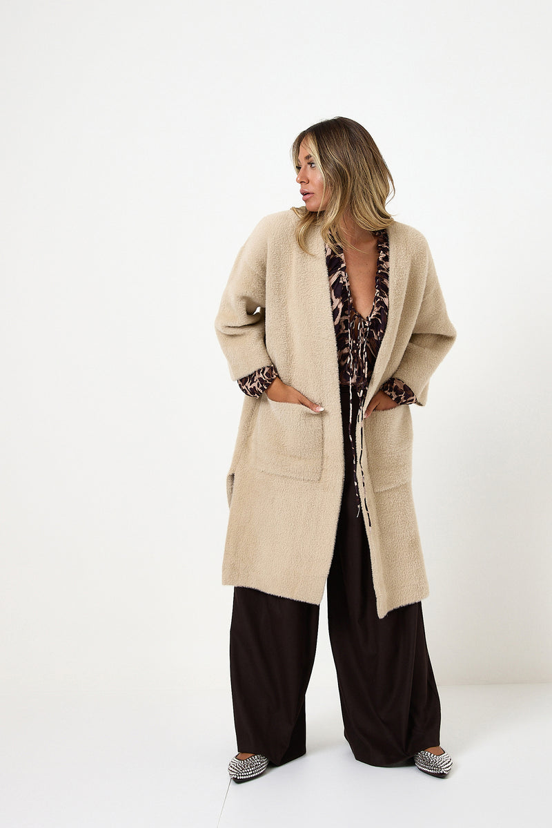 Cappotto in maglia FEDERICA BI