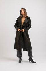 Cappotto nero FEDERICA BI
