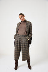 Pantalone a pinocchietto principe di Galles FEDERICA BI