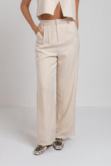 Tailleur beige bottoni FEDERICA BI