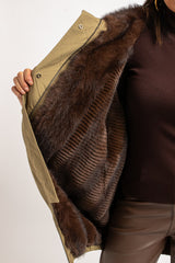 Parka FEDERICA BI interno ecofur