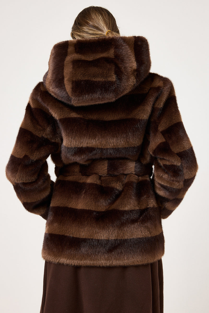 Ecovisone marrone FEDERICA BI