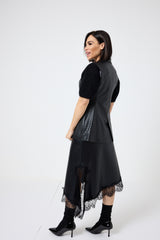 Gilet in similpelle FEDERICA BI