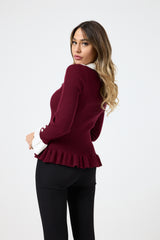 Maglia colletto FEDERICA BI ( più colori )