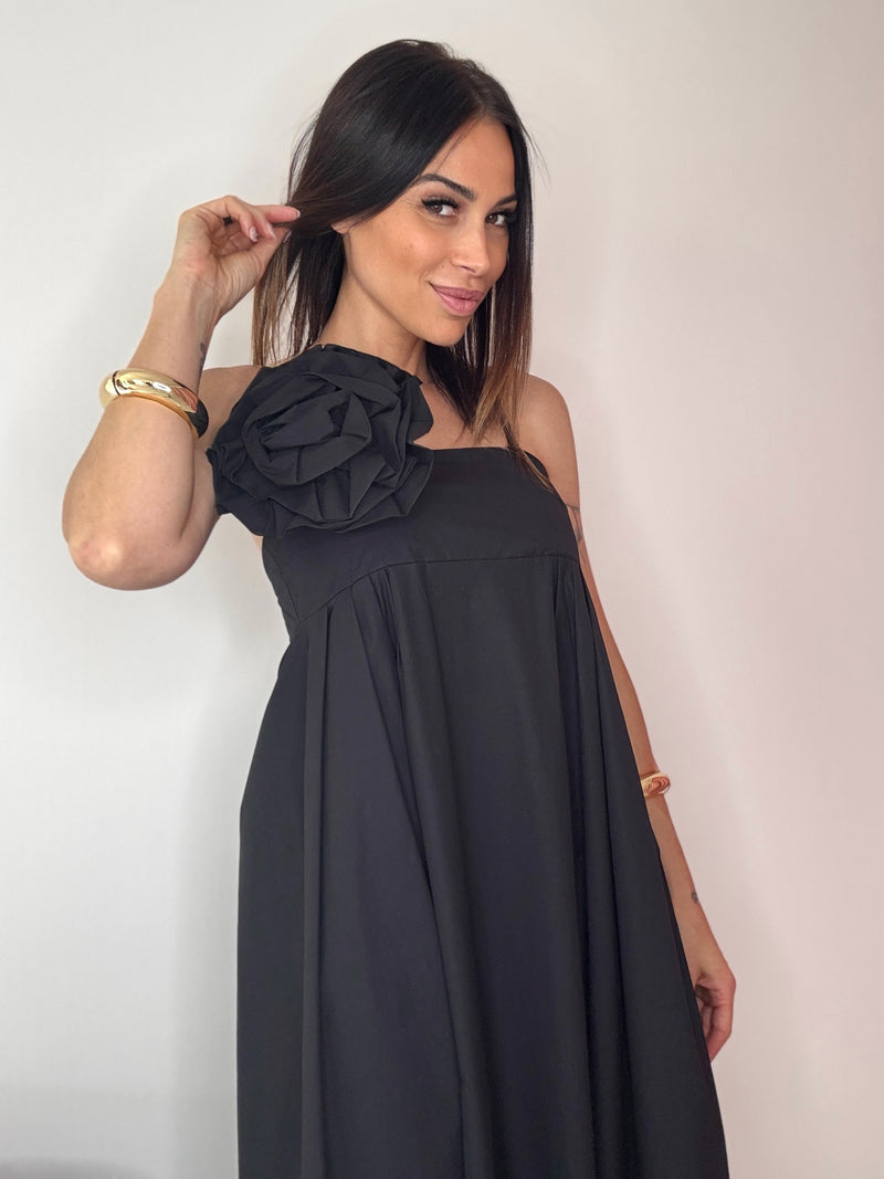 Abito lungo in cotone FEDERICA BI ( vari colori )