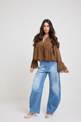 Camicia in chiffon FEDERICA BI