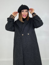 Cappotto nero FEDERICA BI