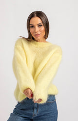 Maglione in mohair FEDERICA BI (due colori)