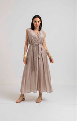 Abito beige EMMA BY FEDERICA BI (Copia)