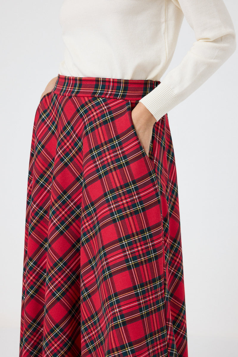 Gonna lunga tartan FEDERICA BI