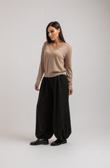 Pantalone nero FEDERICA BI