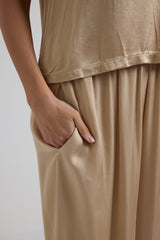 Pantalone morbido in seta FEDERICA BI (piu’ colori)