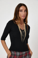 Maglia lurex FEDERICA BI ( vari colori )
