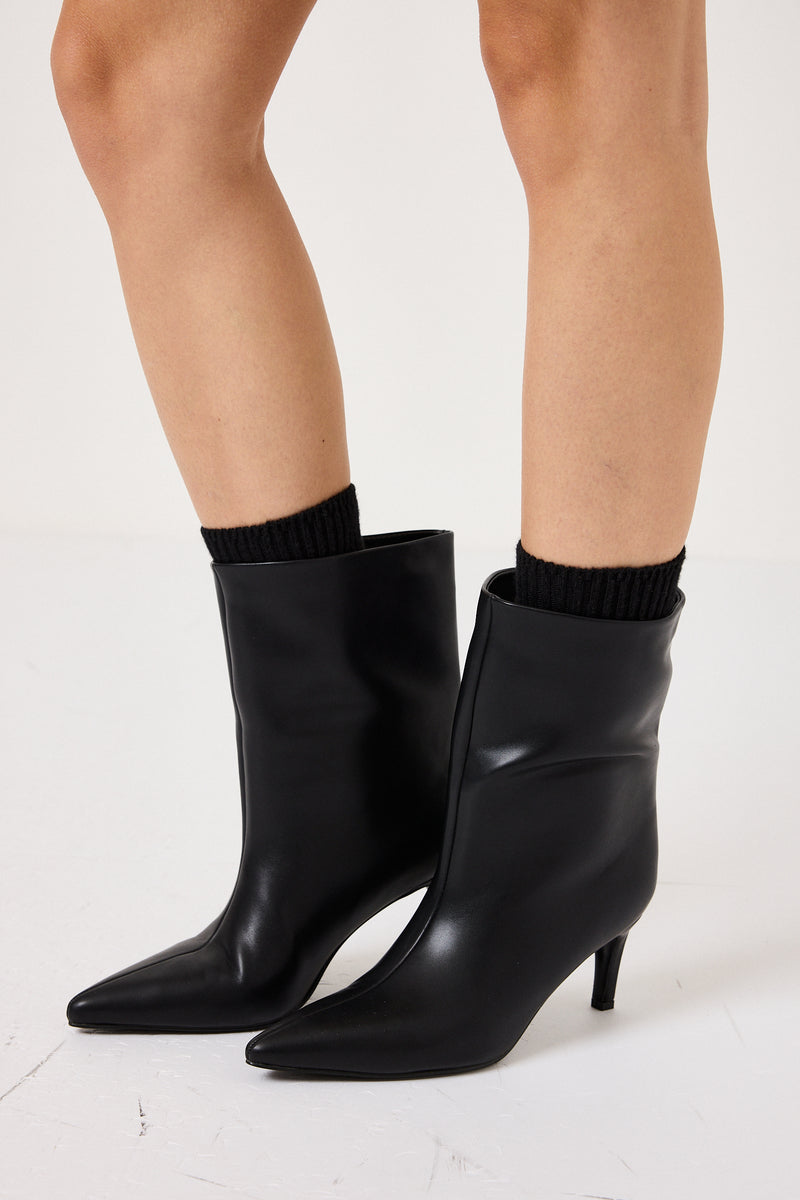 Abito elegante nero bottoni oro FEDERICA BI