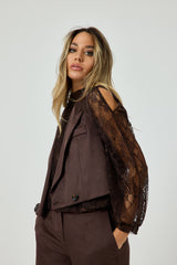 Gilet moro in ecosuede FEDERICA BI