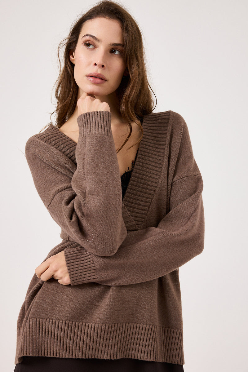 Abito in tela moro e pizzo nero FEDERICA BI