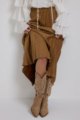Gonna in suede FEDERICA BI
