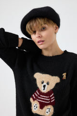 Maglione TEDDY e spilla FEDERICA BI