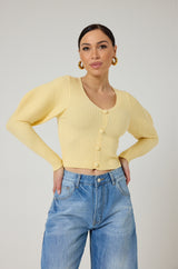 Maglia manica a sbuffo FEDERICA BI