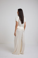Pantalone morbido in seta FEDERICA BI (piu’ colori)