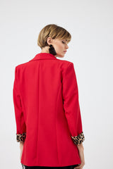 Blazer rosso FEDERICA BI
