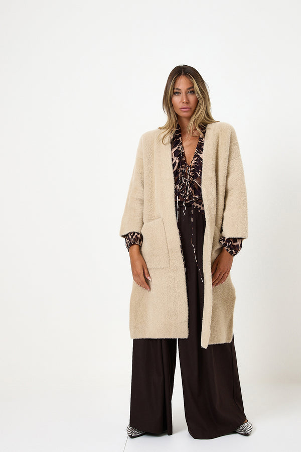 Cappotto in maglia FEDERICA BI