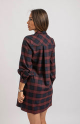 Abito tartan FEDERICA BI