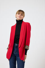 Blazer rosso FEDERICA BI